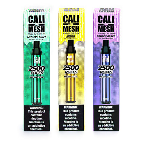 Cali Mesh 2500 Puffs Disposable Vape Cali Mesh 2500 Puffs Disposable Vape