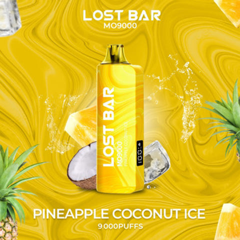 LOST BAR MO9000 - Pineapple Coconut Ice  LOST BAR MO9000 - Pineapple Coconut Ice
