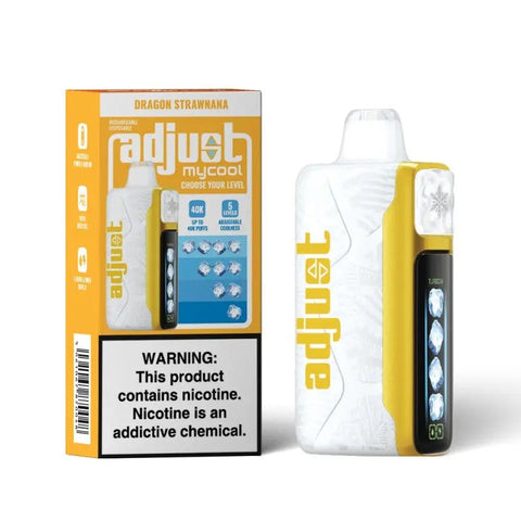 Adjust MyCool 40000 Disposable - Dragon Strawnana  Adjust MyCool 40000 Disposable - Dragon Strawnana