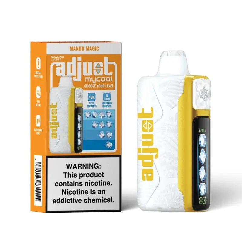 Adjust MyCool 40000 Disposable - Mango Magic  Adjust MyCool 40000 Disposable - Mango Magic