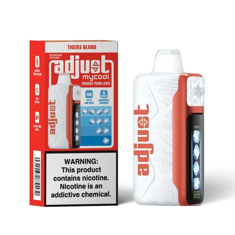 Adjust MyCool 40000 Disposable - Tiger Blood  Adjust MyCool 40000 Disposable - Tiger Blood