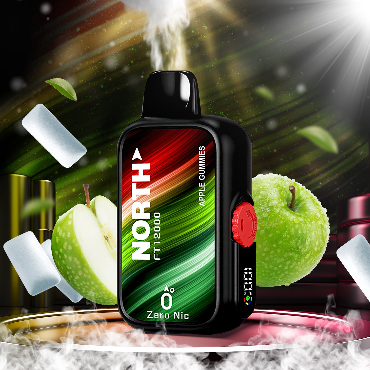 North FT12000 0% - Apple Gummies  North FT12000 0% - Apple Gummies