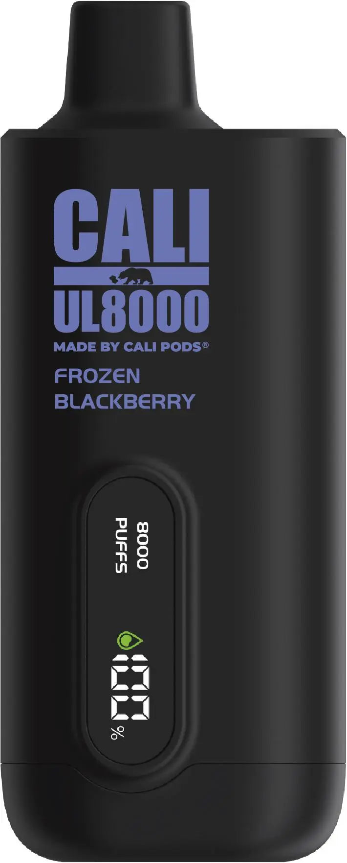 Cali UL8000 Disposable Vape 0% - Frozen Blackberry  Cali UL8000 Disposable Vape 0% - Frozen Blackberry