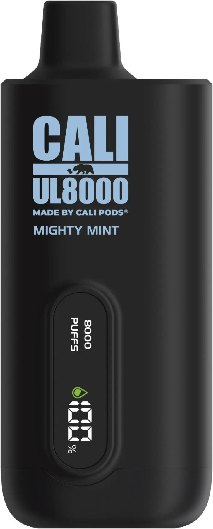Cali UL8000 Disposable Vape 0% - Mighty Mint  Cali UL8000 Disposable Vape 0% - Mighty Mint