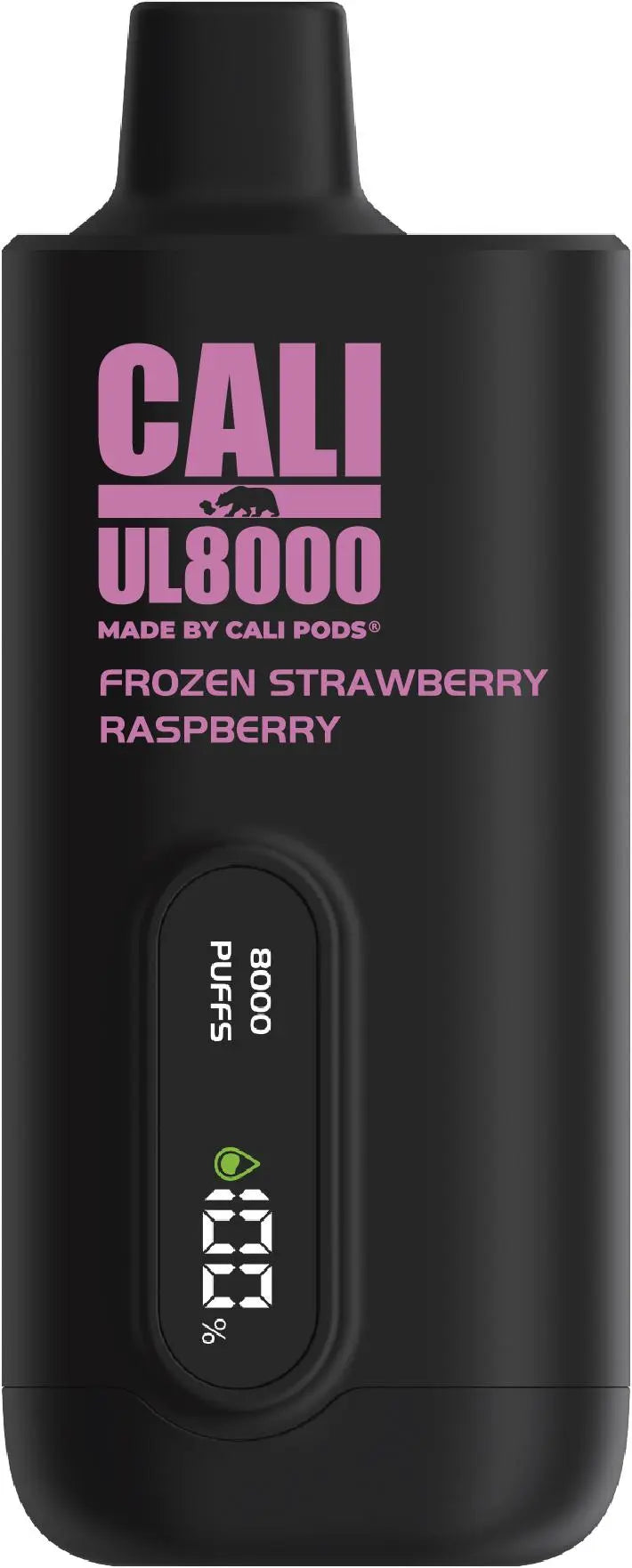 Cali UL8000 Disposable Vape 0% - Frozen Strawberry Raspberry  Cali UL8000 Disposable Vape 0% - Frozen Strawberry Raspberry