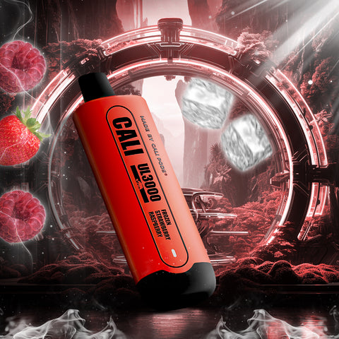 Cali UL3000 Disposable - Frozen Strawberry Raspberry  Cali UL3000 Disposable - Frozen Strawberry Raspberry