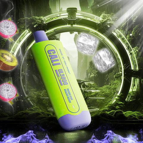 Cali UL3000 Disposable - Frozen Kiwi Dragon Berry  Cali UL3000 Disposable - Frozen Kiwi Dragon Berry