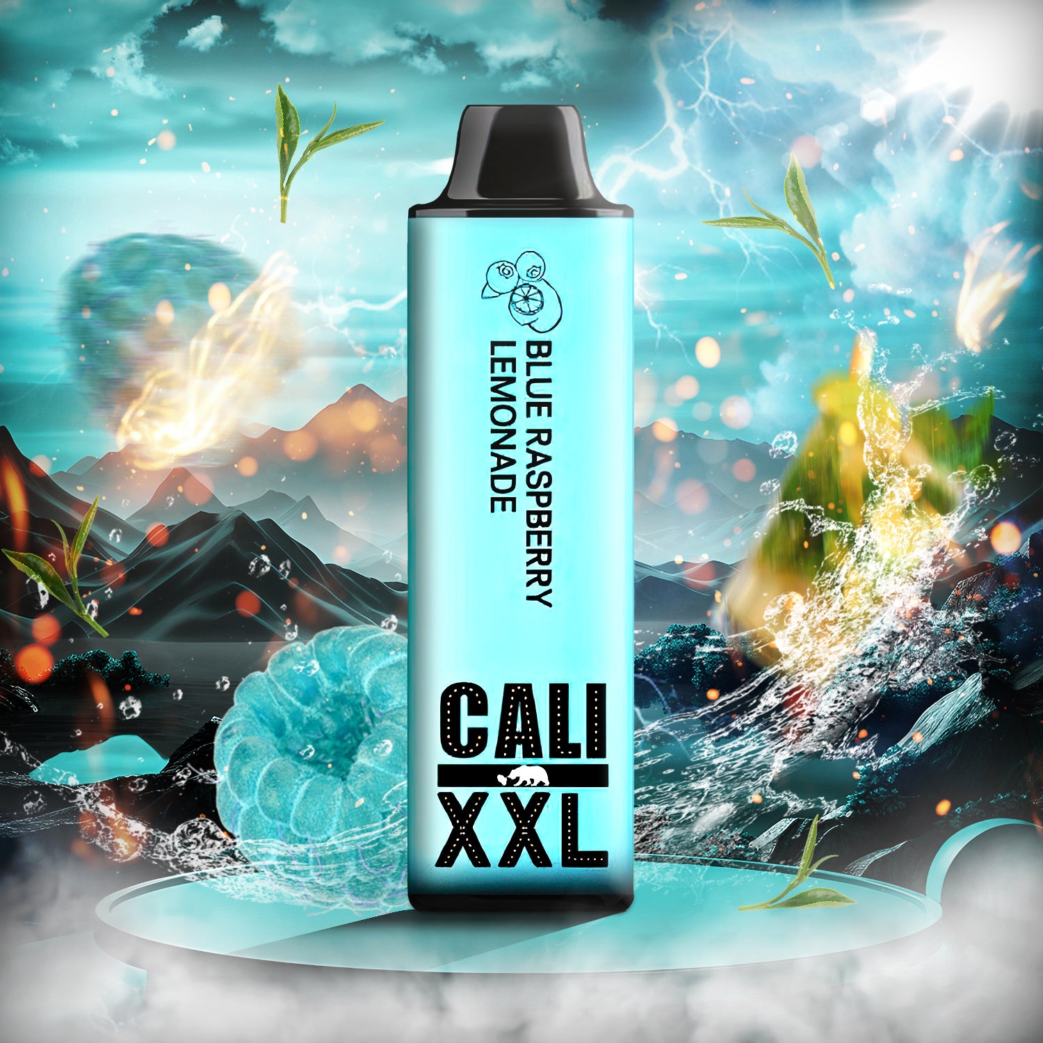 Cali XXL Disposable Vape - Blue Raspberry Lemonade  Cali XXL Disposable Vape - Blue Raspberry Lemonade