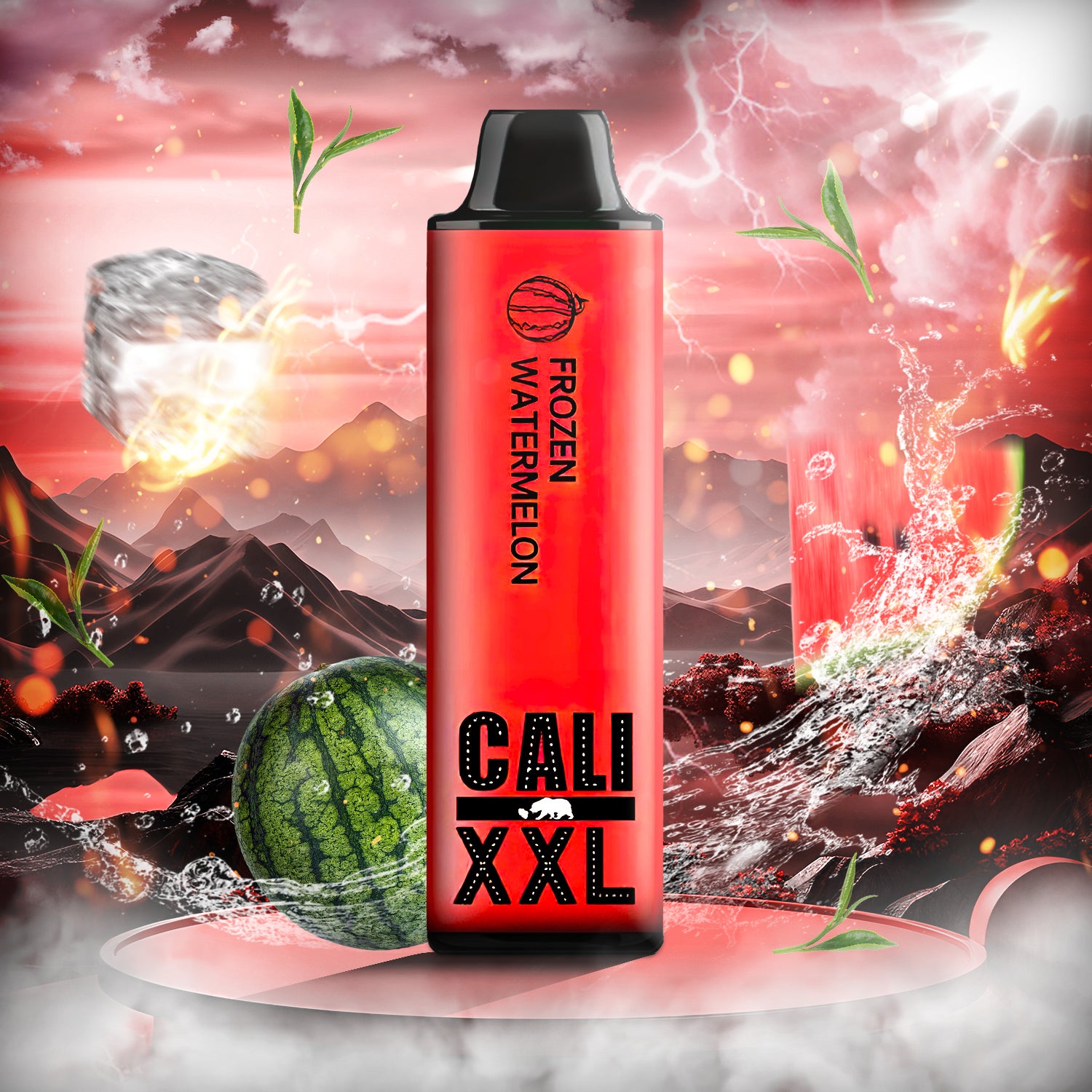 Cali XXL Disposable Vape - Frozen Watermelon  Cali XXL Disposable Vape - Frozen Watermelon