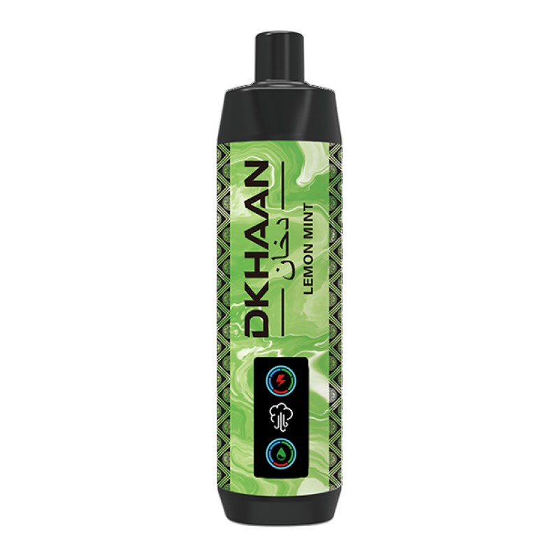 DKHAAN 15000 PUFFS DISPOSABLES BIG CLOUD - Lemon Mint  DKHAAN 15000 PUFFS DISPOSABLES BIG CLOUD - Lemon Mint