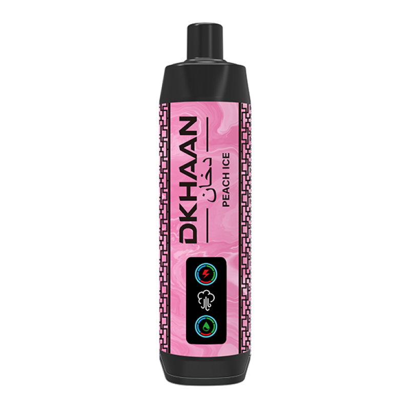 DKHAAN 15000 PUFFS DISPOSABLES BIG CLOUD - Peach Ice  DKHAAN 15000 PUFFS DISPOSABLES BIG CLOUD - Peach Ice