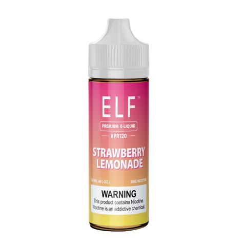 ELF VPR120 Premium Nicotine E-Liquid 120ML - Strawberry Lemonade  ELF VPR120 Premium Nicotine E-Liquid 120ML - Strawberry Lemonade