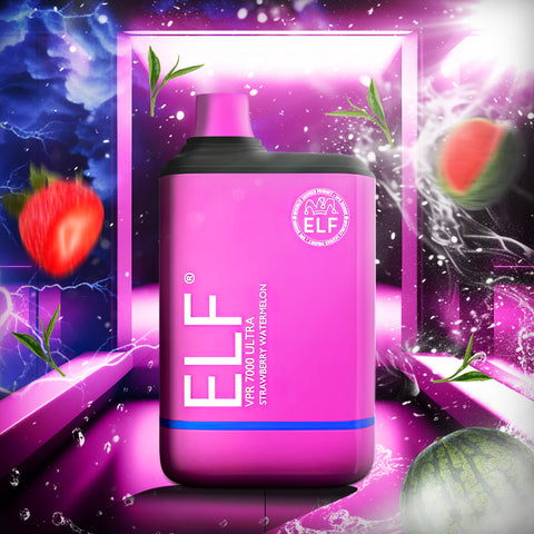 ELF VPR ULTRA 7000 Disposable - Strawberry Watermelon  ELF VPR ULTRA 7000 Disposable - Strawberry Watermelon