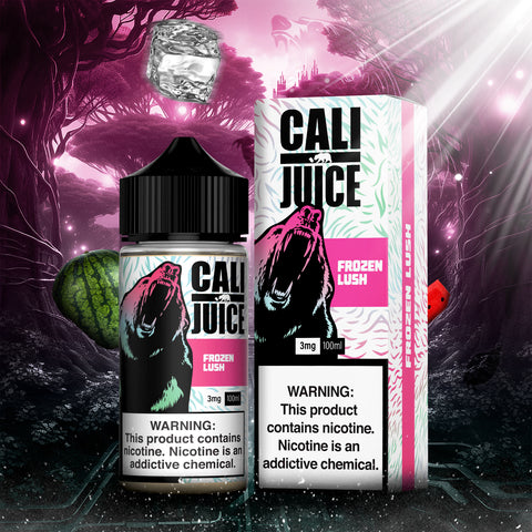 Cali Juice Nicotine Salt E-Liquid 30ML - Frozen Lush  Cali Juice Nicotine Salt E-Liquid 30ML - Frozen Lush