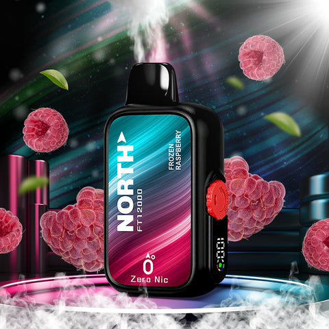 North FT12000 0% - Frozen Raspberry  North FT12000 0% - Frozen Raspberry