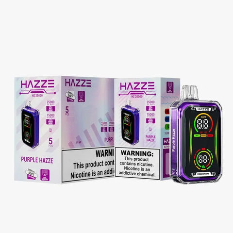 HAZZE HZ25000 Disposable Vape  - Purple Hazze HAZZE HZ25000 Disposable Vape  - Purple Hazze