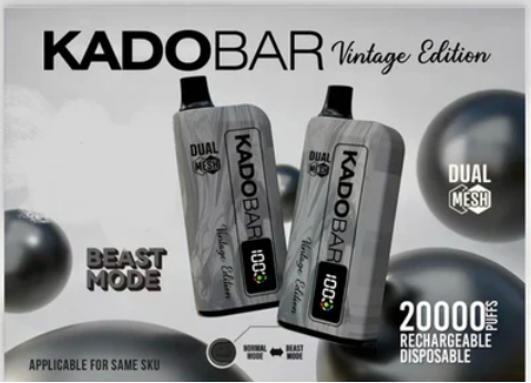 KADO BAR 20K DISPOSABLE VINTAGE EDITION KADO BAR 20K DISPOSABLE VINTAGE EDITION