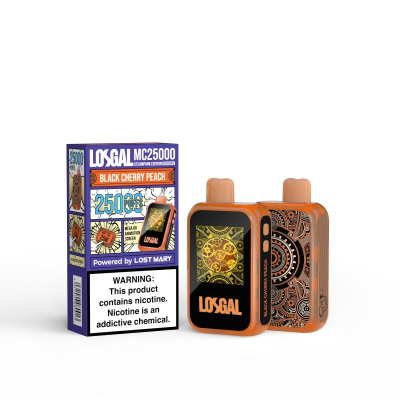 LOSGAL MC25000 by Lost Mary - Black Cherry Peach  LOSGAL MC25000 by Lost Mary - Black Cherry Peach