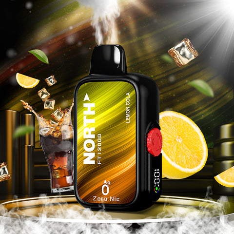 North FT12000 0% - Lemon Cola  North FT12000 0% - Lemon Cola
