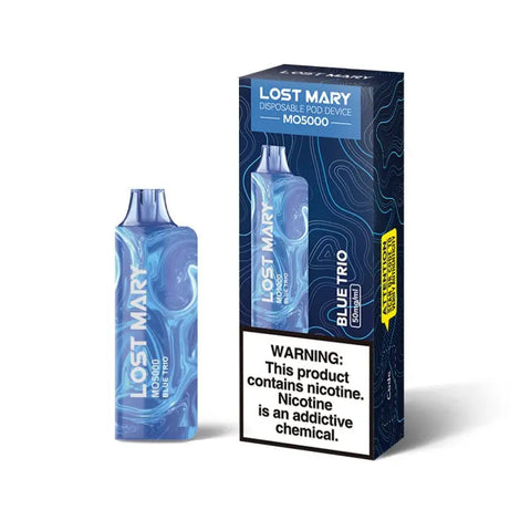 Lost Mary MO5000 Disposable - Blue Trio  Lost Mary MO5000 Disposable - Blue Trio