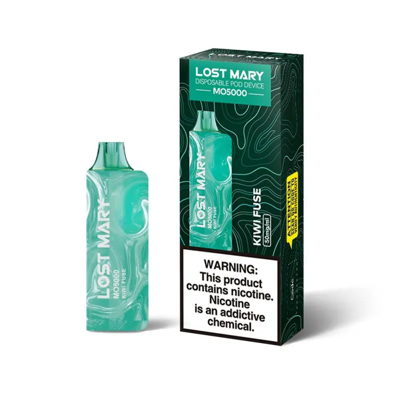 Lost Mary MO5000 Disposable - Kiwi Fuse  Lost Mary MO5000 Disposable - Kiwi Fuse