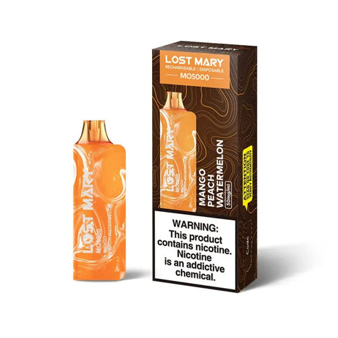 Lost Mary MO5000 Disposable - Mango Peach Watermelon  Lost Mary MO5000 Disposable - Mango Peach Watermelon