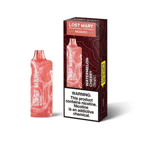 Lost Mary MO5000 Disposable - Watermelon Cherry  Lost Mary MO5000 Disposable - Watermelon Cherry