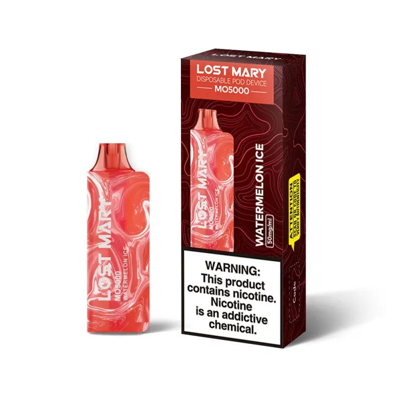 Lost Mary MO5000 Disposable - Watermelon Ice  Lost Mary MO5000 Disposable - Watermelon Ice