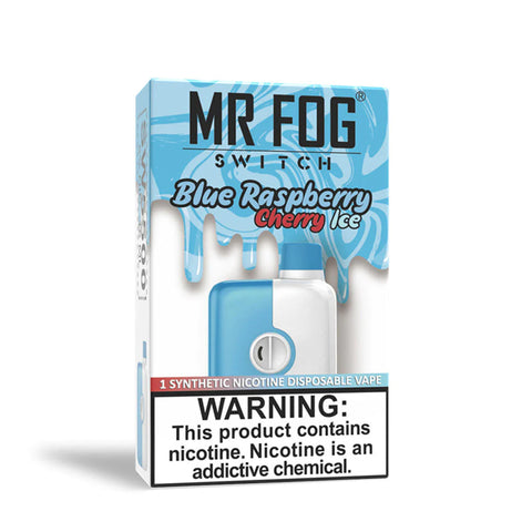 Mr Fog Switch 5500 - Blue Raspberry Cherry Ice  Mr Fog Switch 5500 - Blue Raspberry Cherry Ice