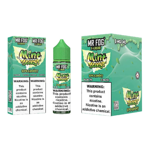 Mr Fog Steezy Nicotine E-Liquid 60ML - Mint Spearmint  Mr Fog Steezy Nicotine E-Liquid 60ML - Mint Spearmint
