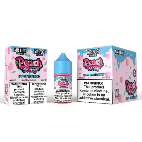 Mr Fog Steezy Nicotine Salt E-Liquid 30ML - Peach (Blue Raspberry) Mr Fog Steezy Nicotine Salt E-Liquid 30ML - Peach (Blue Raspberry)