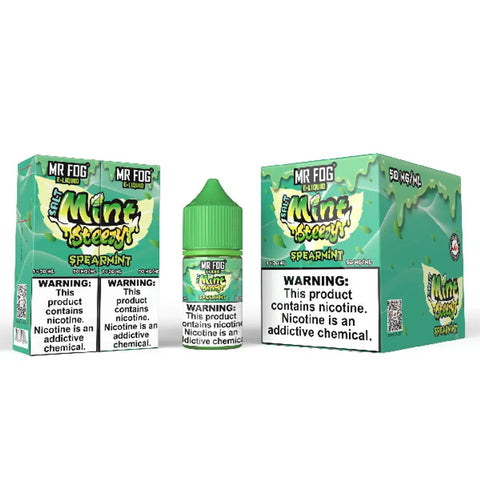 Mr Fog Steezy Nicotine Salt E-Liquid 30ML - Mint Spearmint  Mr Fog Steezy Nicotine Salt E-Liquid 30ML - Mint Spearmint