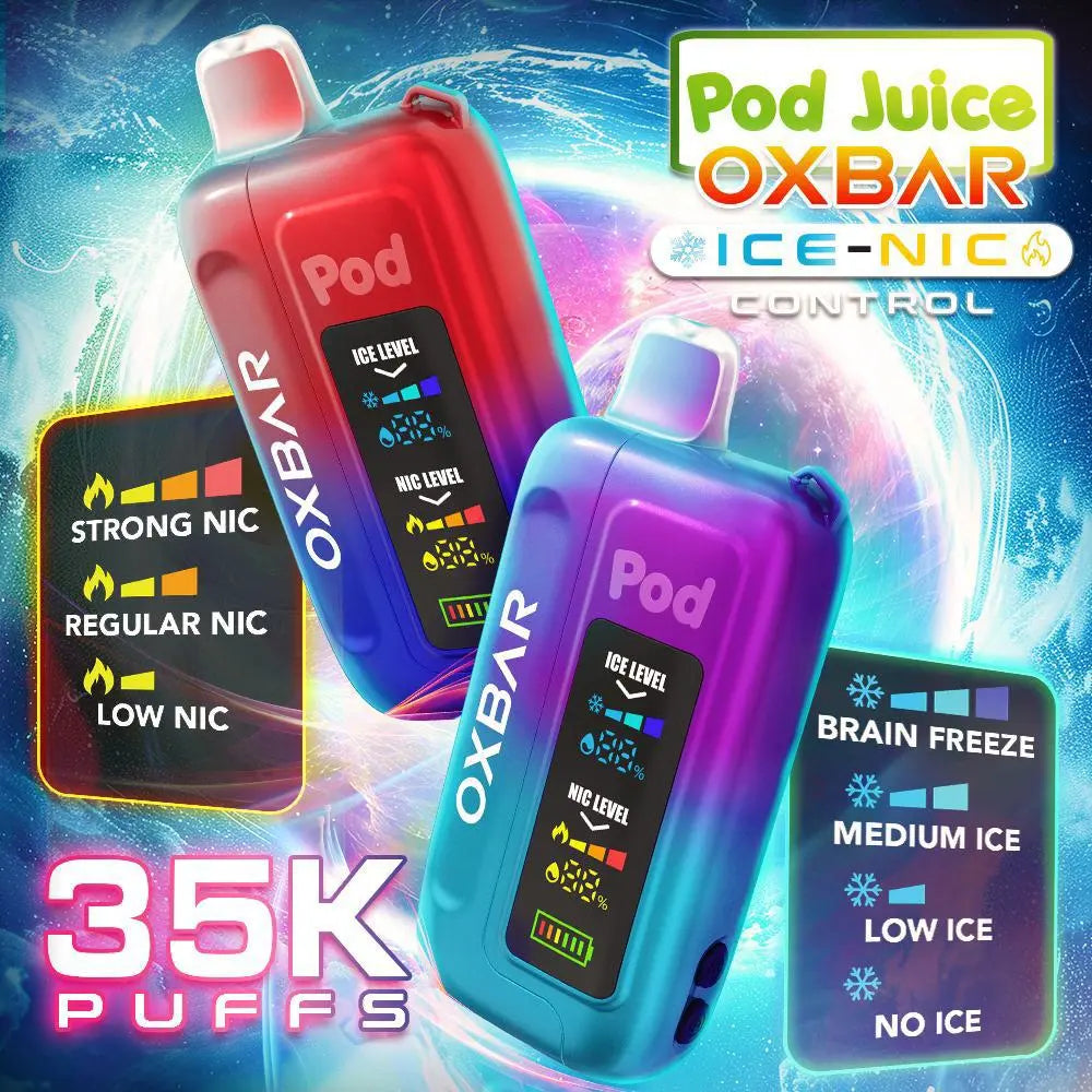 Pod Juice x OXBAR 35K Disposable  Pod Juice x OXBAR 35K Disposable