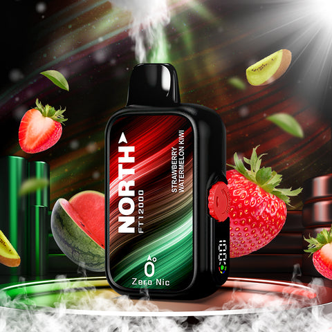 North FT12000 0% - Strawberry Watermelon Kiwi  North FT12000 0% - Strawberry Watermelon Kiwi