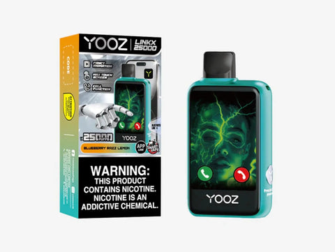 YOOZ LINKX 25K Disposable 5% - Blueberry Razz Lemon  YOOZ LINKX 25K Disposable 5% - Blueberry Razz Lemon