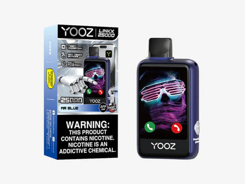 YOOZ LINKX 25K Disposable 5% - Mr Blue  YOOZ LINKX 25K Disposable 5% - Mr Blue