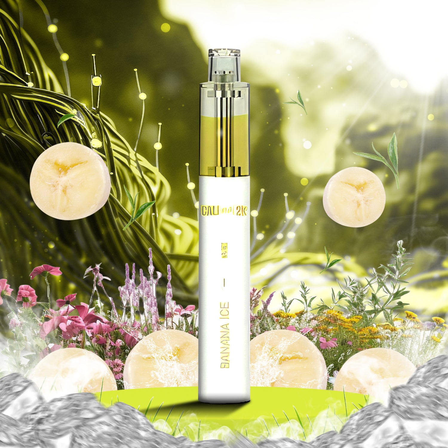 Cali Bar 2K Disposable Vape - Banana Ice  Cali Bar 2K Disposable Vape - Banana Ice