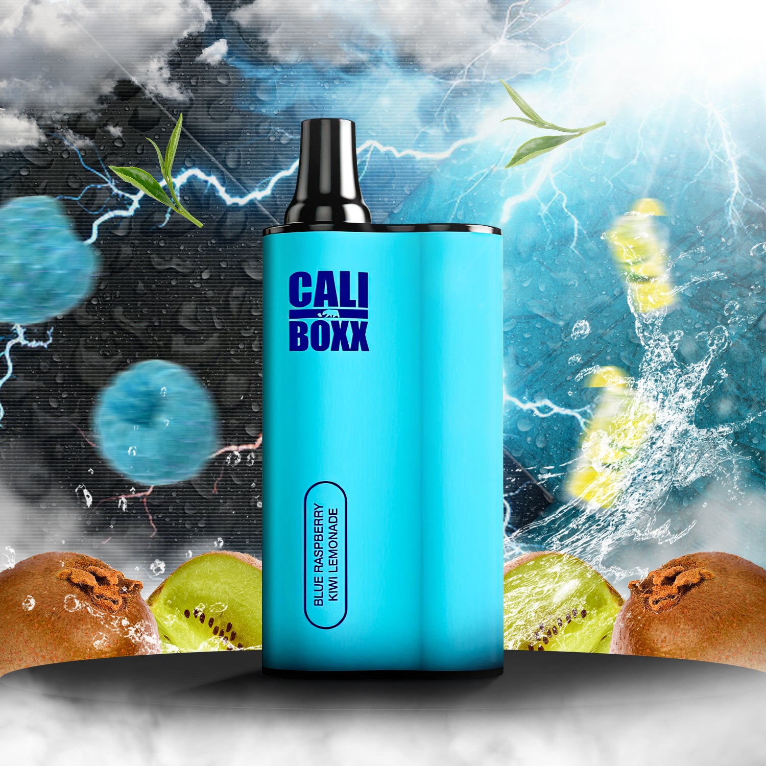Cali BOXX Disposable Vape - Blue Raspberry Kiwi Lemonade  Cali BOXX Disposable Vape - Blue Raspberry Kiwi Lemonade