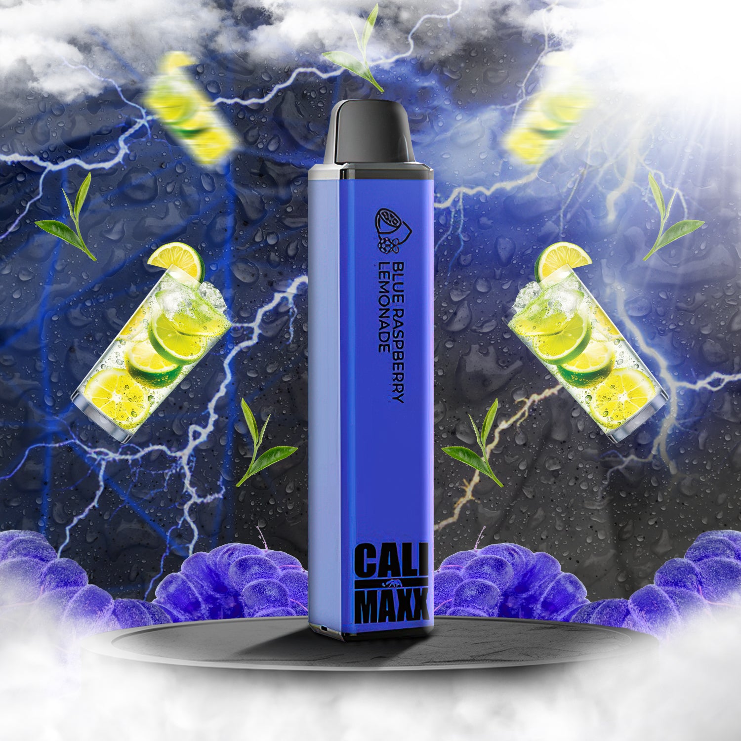 Cali MAXX Disposable Vape - Blue Raspberry Lemonade  Cali MAXX Disposable Vape - Blue Raspberry Lemonade