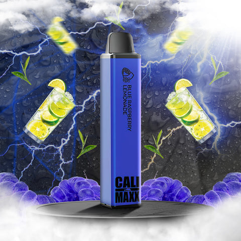 Cali MAXX Disposable Vape - Blue Raspberry Lemonade  Cali MAXX Disposable Vape - Blue Raspberry Lemonade