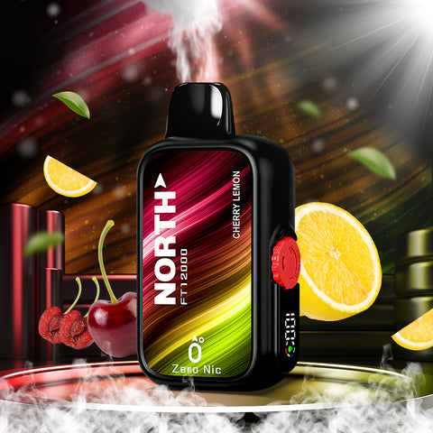 North FT12000 0% - Cherry Lemon  North FT12000 0% - Cherry Lemon