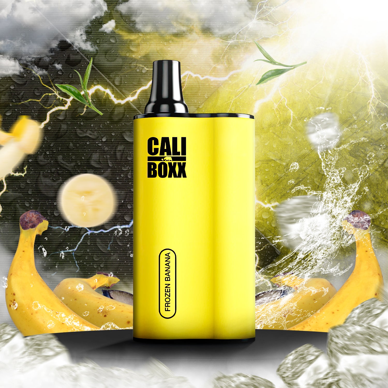 Cali BOXX Disposable Vape - Frozen Banana  Cali BOXX Disposable Vape - Frozen Banana
