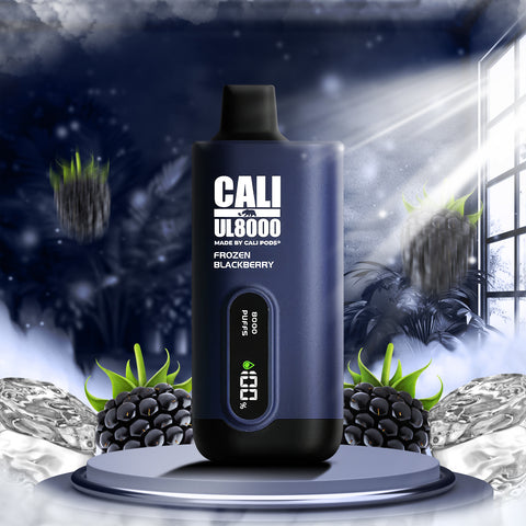 Cali UL8000 3% - Frozen Blackberry  Cali UL8000 3% - Frozen Blackberry