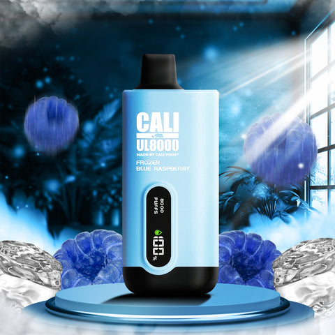 Cali UL8000 3% - Frozen Blue Raspberry  Cali UL8000 3% - Frozen Blue Raspberry