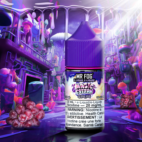 MR FOG E-LIQUID MAGIC COTTON 100ML - Grape  MR FOG E-LIQUID MAGIC COTTON 100ML - Grape