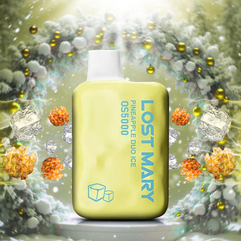 Lost Mary OS5000 - Pineapple Duo Ice  Lost Mary OS5000 - Pineapple Duo Ice