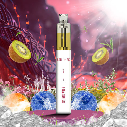 Cali Bar 2K Disposable Vape - Rainbow Ice  Cali Bar 2K Disposable Vape - Rainbow Ice
