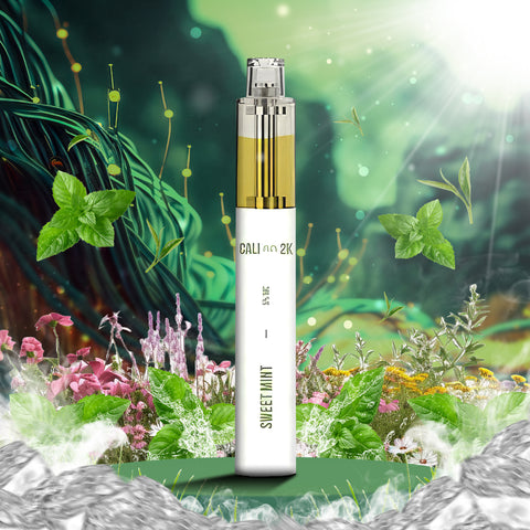 Cali Bar 2K Disposable Vape - Sweet Mint  Cali Bar 2K Disposable Vape - Sweet Mint