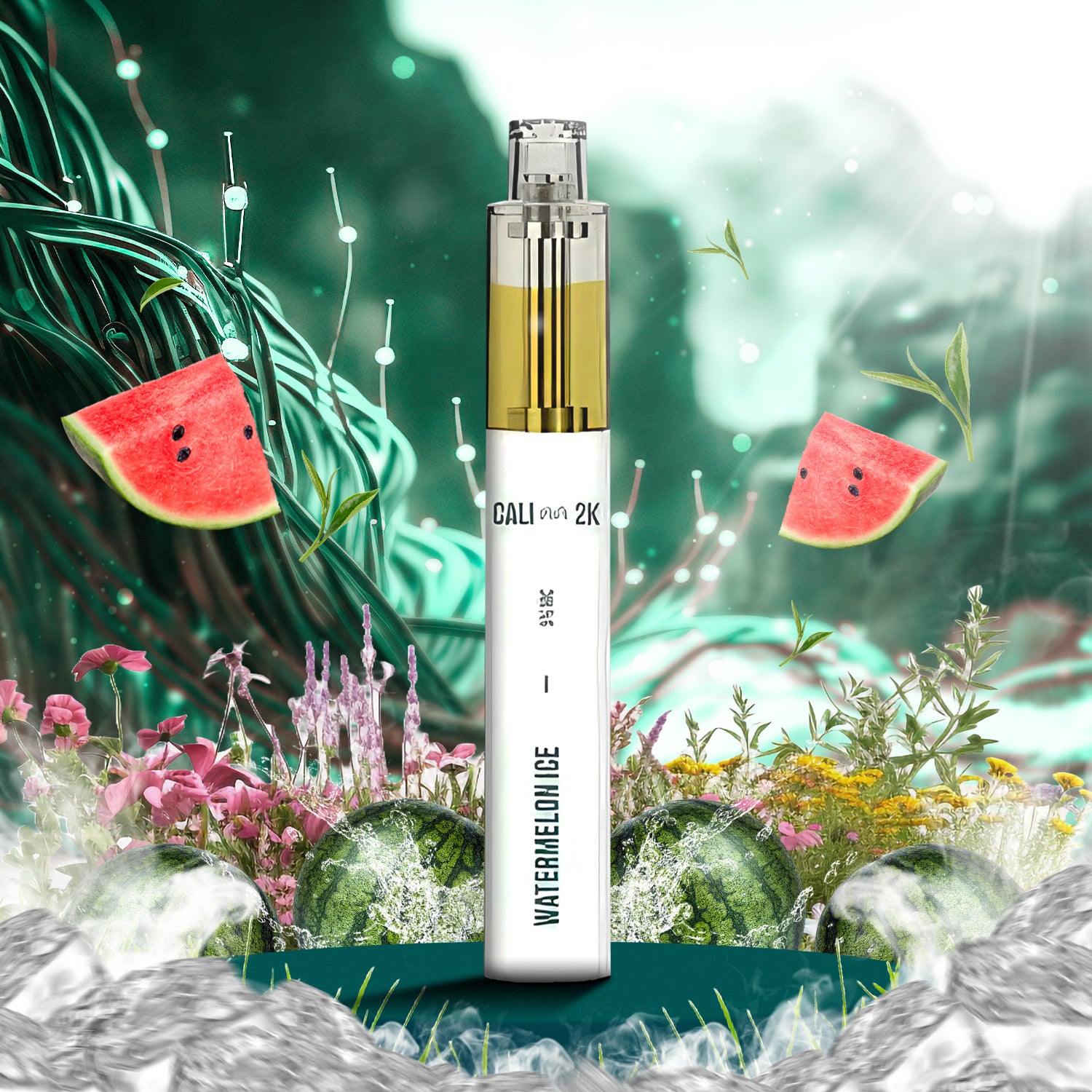 Cali Bar 2K Disposable Vape - Watermelon Ice  Cali Bar 2K Disposable Vape - Watermelon Ice