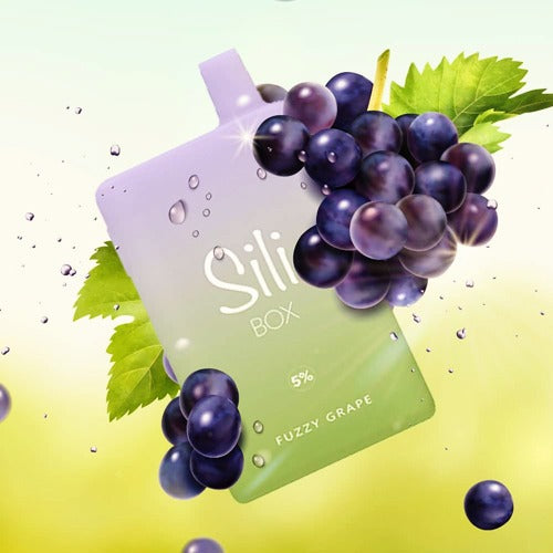 Sili Box Disposable Turbo Hit 6000 Puffs - Fuzzy Grape - Sili Sili Box Disposable Turbo Hit 6000 Puffs - Fuzzy Grape - Sili